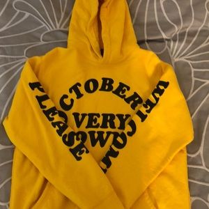 Authentic October’s very own yellow sweatshirt